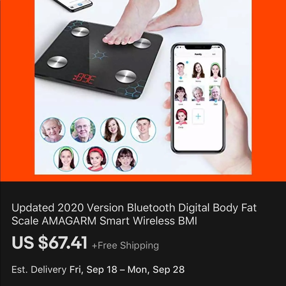 Wireless smart scale - Picture 7 of 7